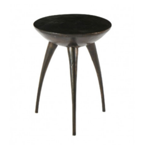 Ronde salontafel Elze Zwart Aluminium 38 cm