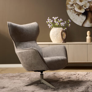 Leunstoel Julia | Taupe