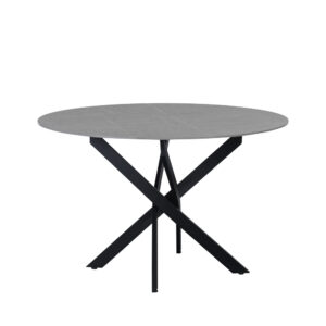 Eettafel Dean 130 cm grijs