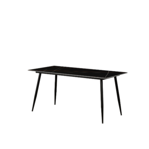 Eettafel Teun 150x90 zwart