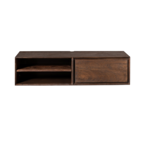 Zwevend tv-meubel Ambiance Bruin | 120 cm