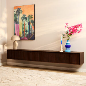Zwevend tv-meubel Madison Brown | 240 cm