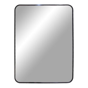 Madrid Mirror - Spiegel, aluminium, zwart 50x70 cm