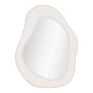 Bosa Mirror - Spiegel, teddy, wit 46,5x61 cm