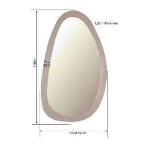 Spiegel Lou | 70 cm | Zand