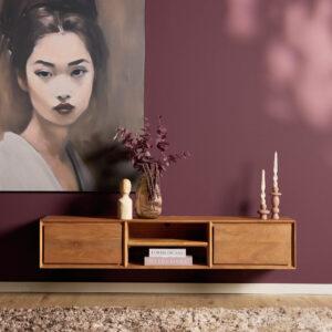 Zwevend tv-meubel Ambiance Naturel | 160 cm
